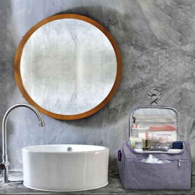 Vanity- trousse de toilette à pendre - violet