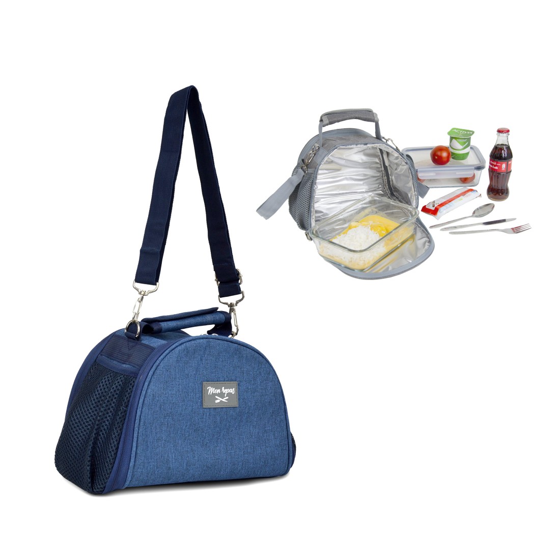LUNCH BAG ISOTHERME BANDOULIERE+POIGNEE