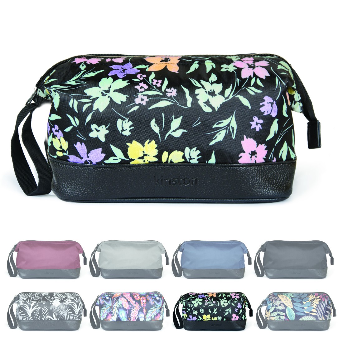 TROUSSE DE TOILETTE TEXTILE IMPRIME