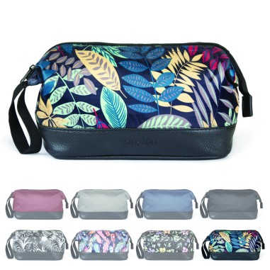 TROUSSE DE TOILETTE TEXTILE IMPRIME