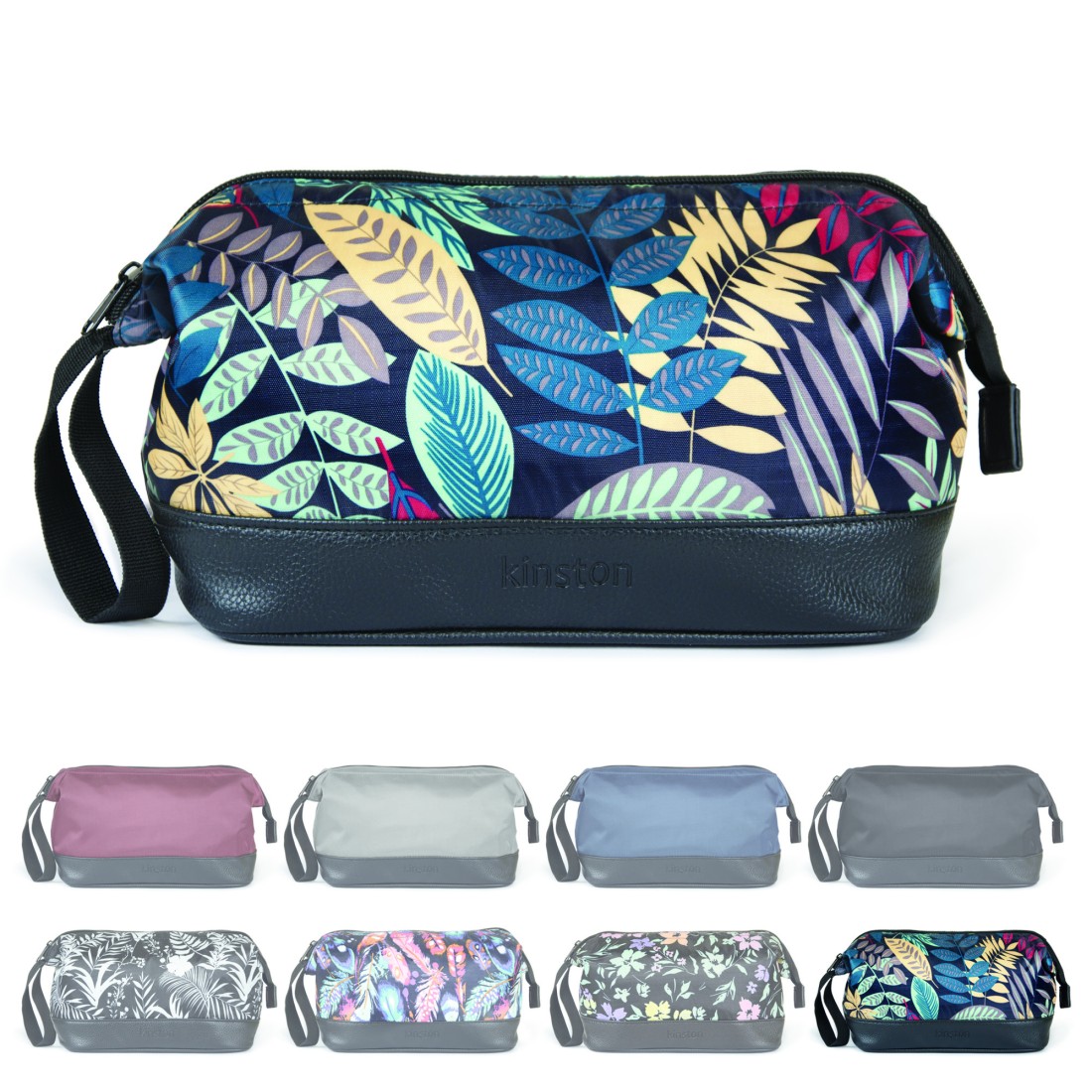 TROUSSE DE TOILETTE TEXTILE IMPRIME