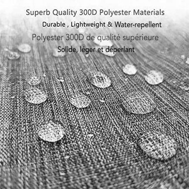 Vanity- trousse de toilette à pendre - gris chiné