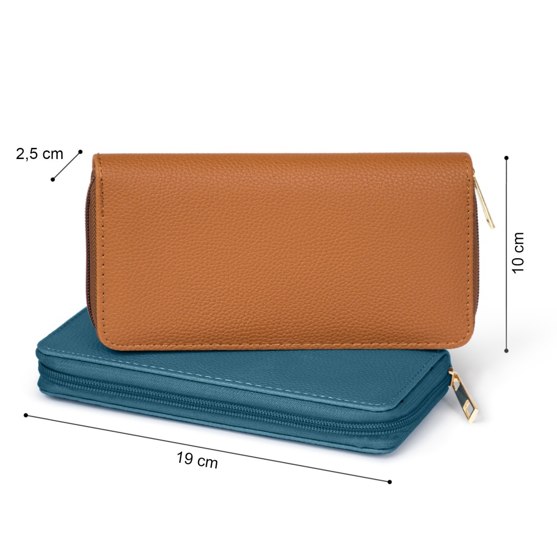 COMPAGNON ZIPPÉ - ASSORTIMENT 5 COULEURS