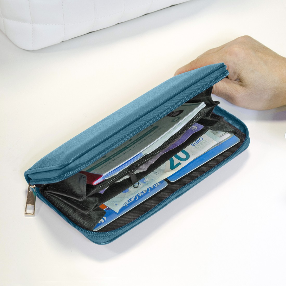 COMPAGNON ZIPPÉ - ASSORTIMENT 5 COULEURS