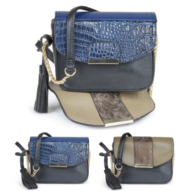 MINAUDIERE 2 RABATS INTERCHANGEABLES  PRESENTATION CINTRE