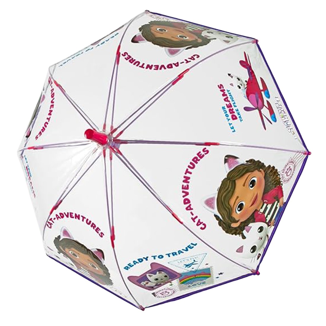 PARAPLUIE TRANSPARENT GABBY