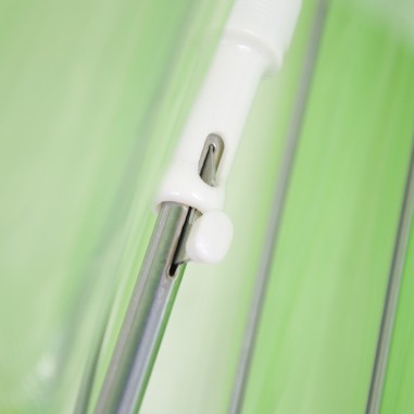 PARAPLUIE CANNE AUTOMATIC TRANSPARENT COULEUR