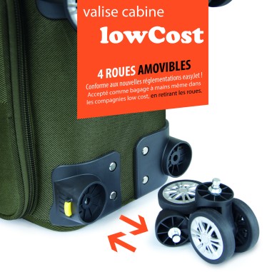 SET DE 3 VALISES TEXTILE