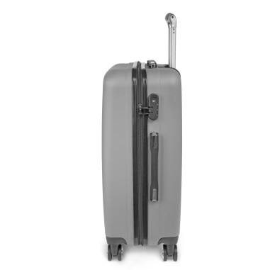 Moscou - Set de 3 valises rigides coque ABS Gris clair