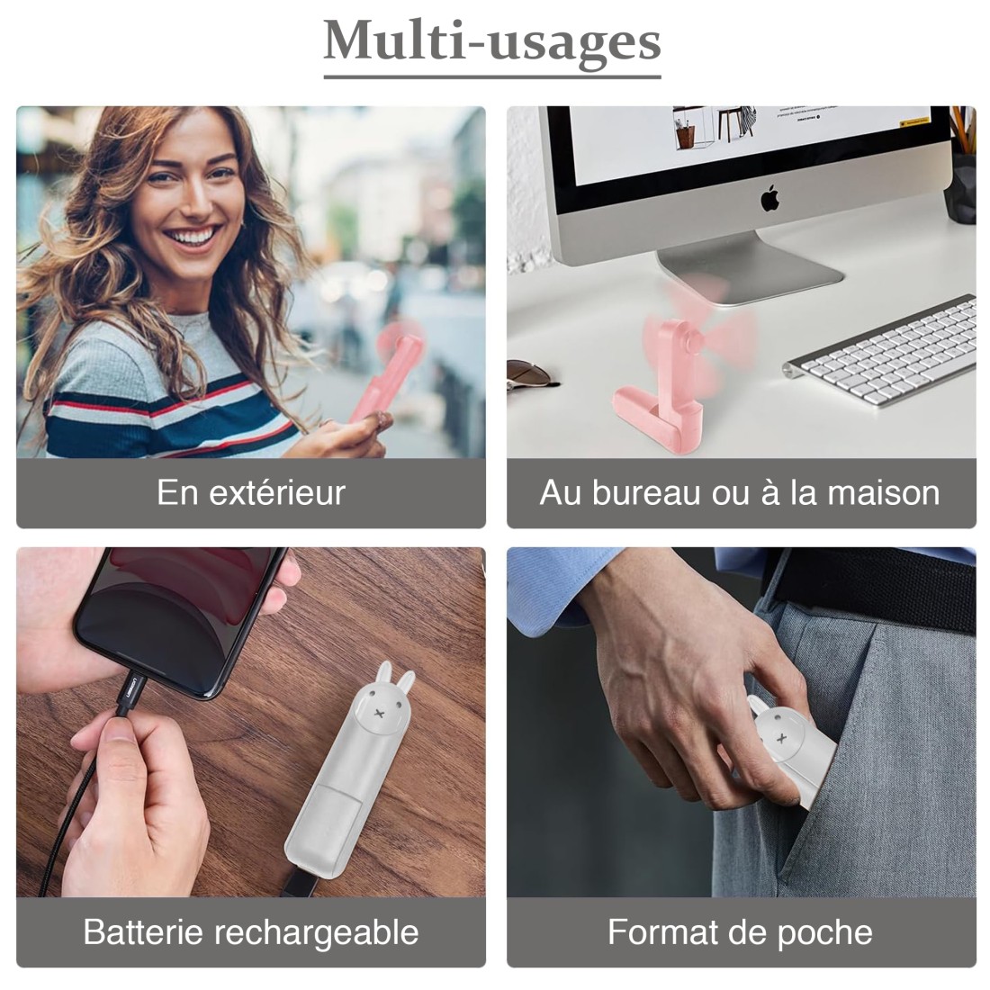 MINI VENTILATEUR DE POCHE