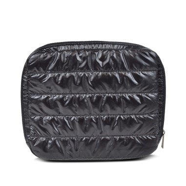 POCHETTE TABLETTE NYLON MATELASSE NOIR