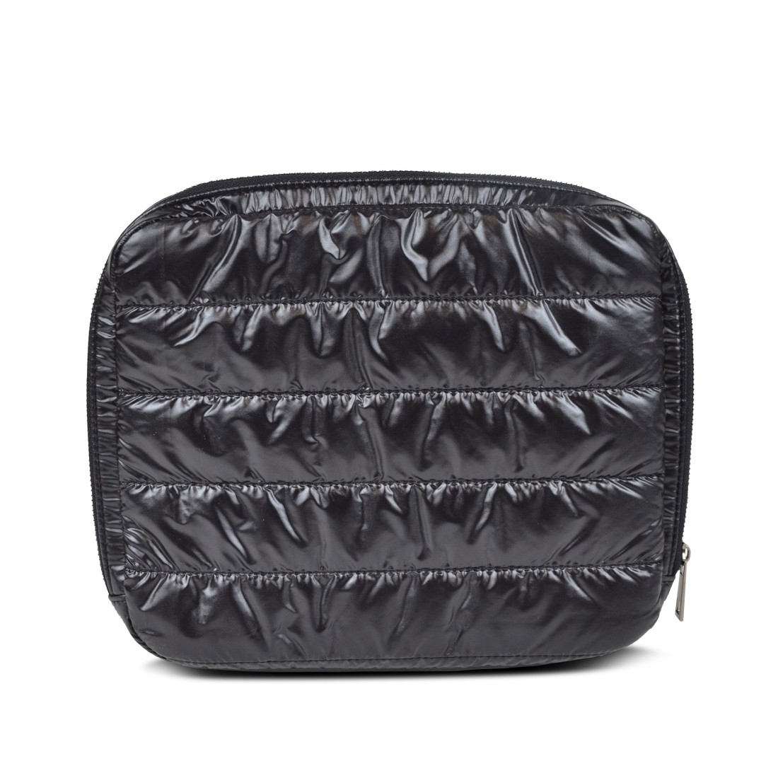 POCHETTE TABLETTE NYLON MATELASSE NOIR
