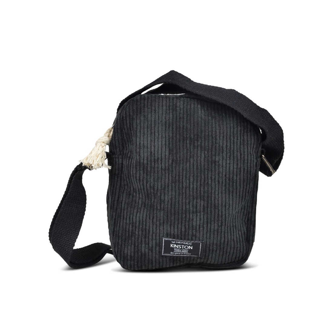 SACOCHE TEXTILE BANDOULIERE NOIR