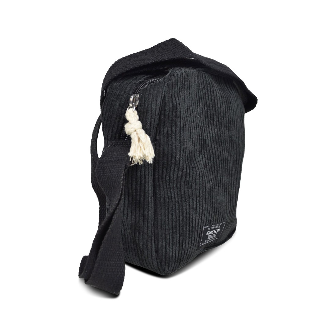 SACOCHE TEXTILE BANDOULIERE NOIR