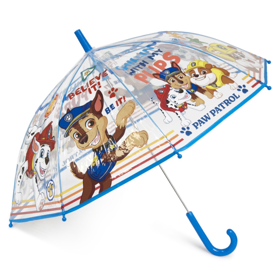 PARAPLUIE TRANSPARENT PAT PATROUILLE