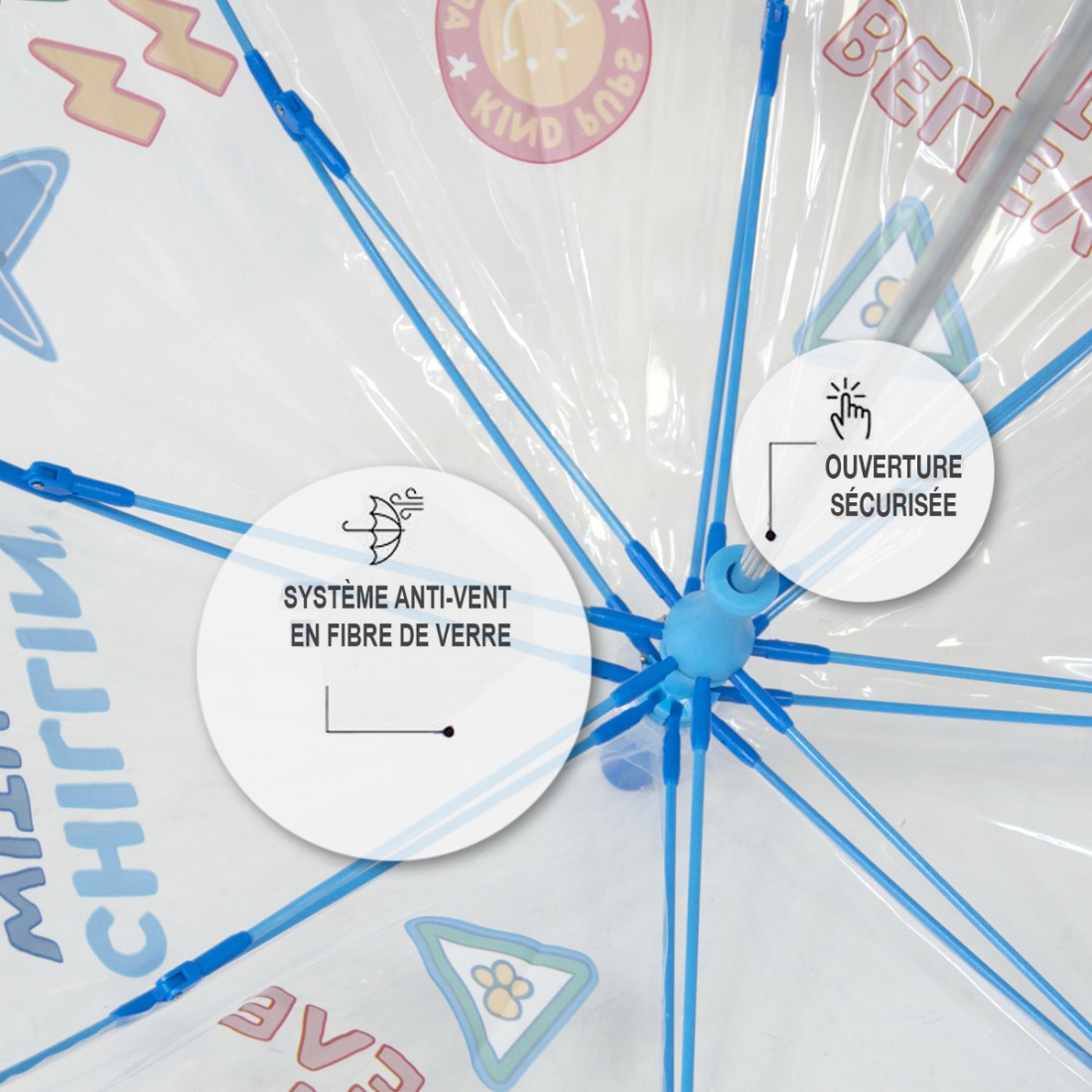 PARAPLUIE TRANSPARENT PAT PATROUILLE