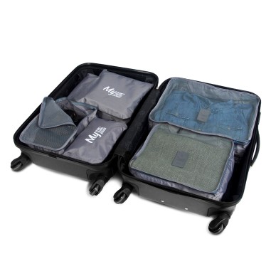 ENSEMBLE DE 6 SACS DE RANGEMENT ORGANISATEURS DE BAGAGES
