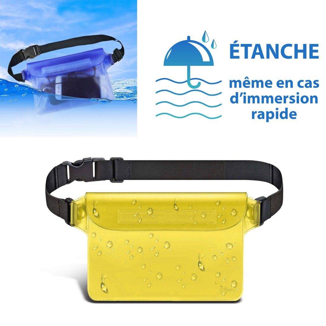 SAC BANANE ETANCHE