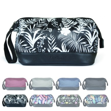 TROUSSE DE TOILETTE TEXTILE IMPRIME