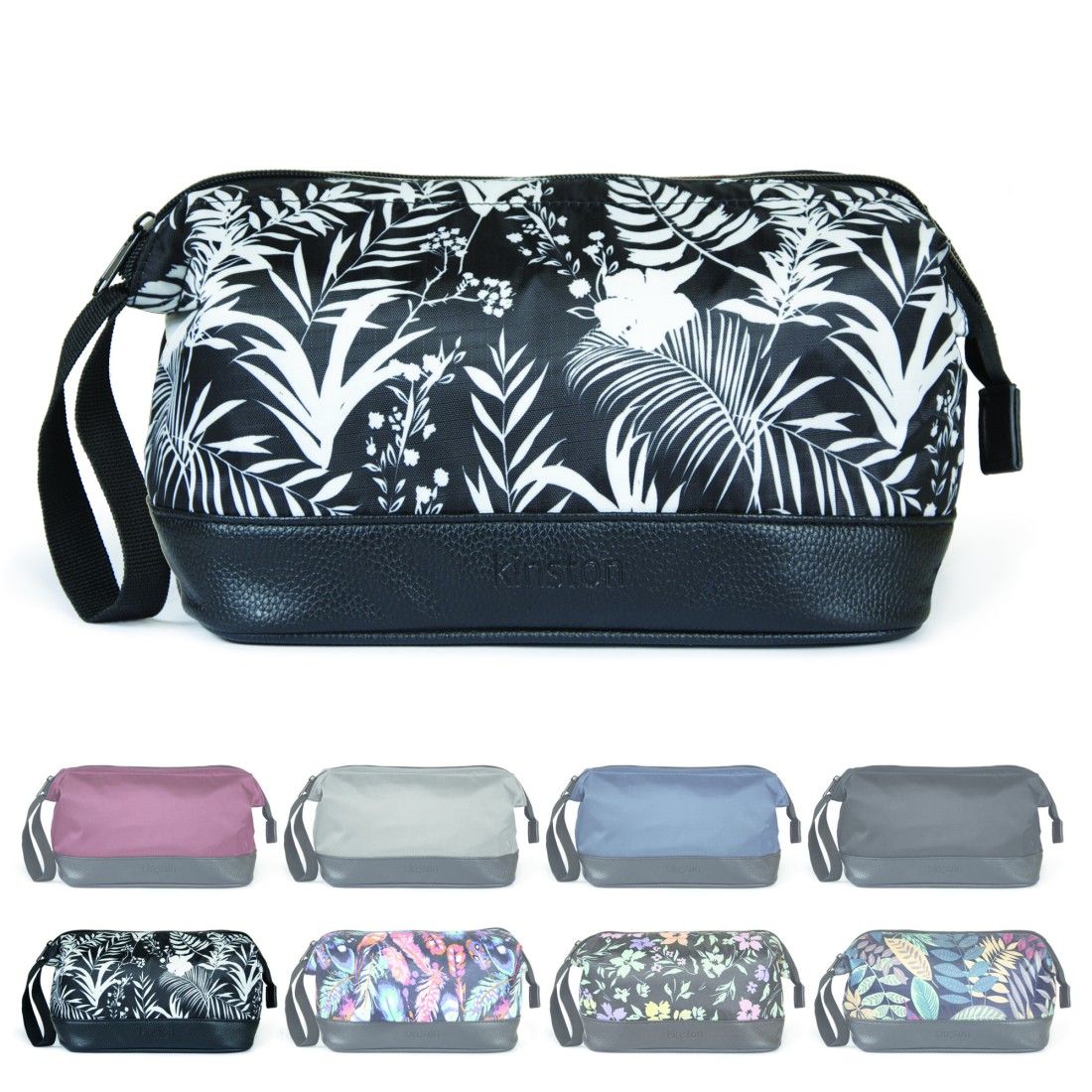 TROUSSE DE TOILETTE TEXTILE IMPRIME