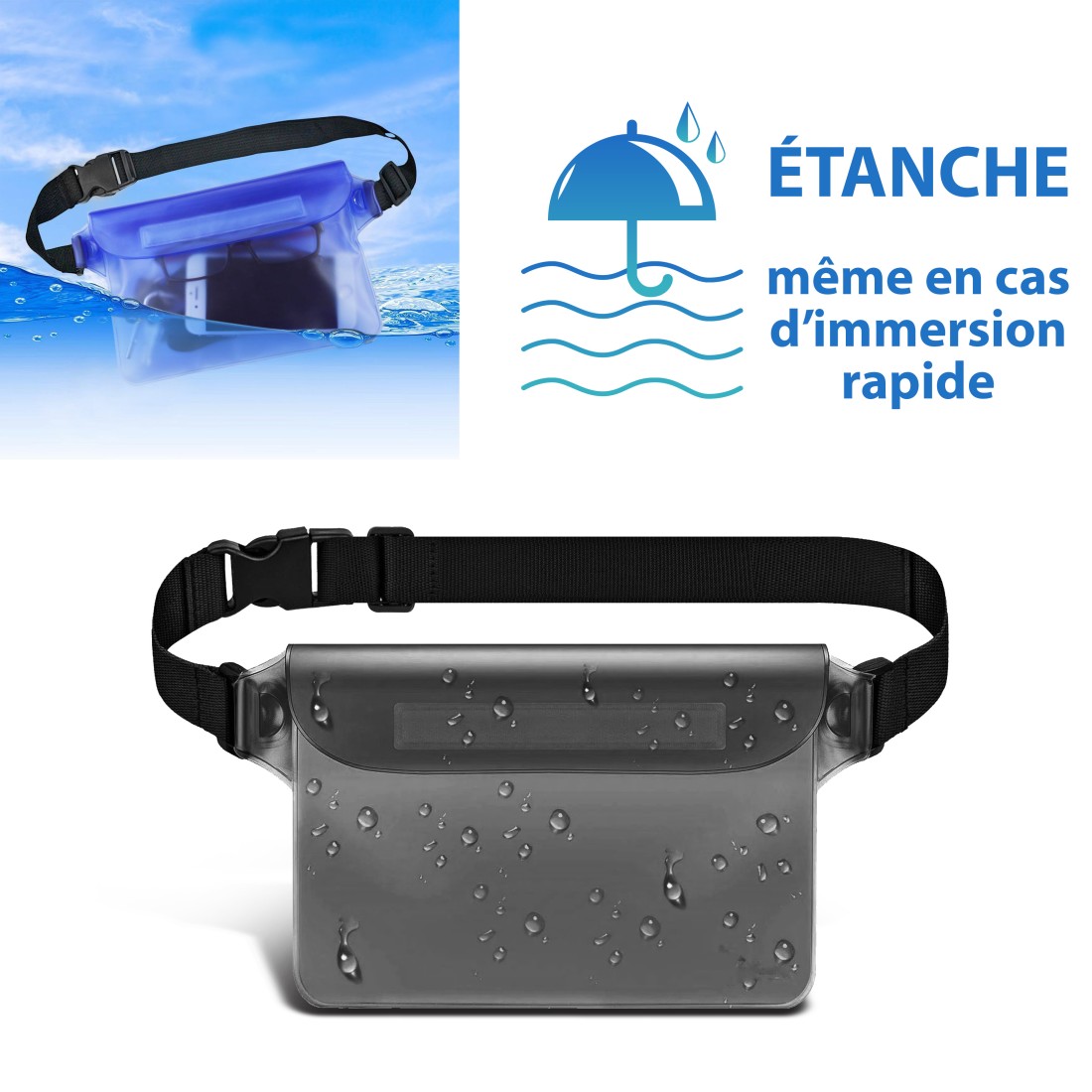 SAC BANANE ETANCHE
