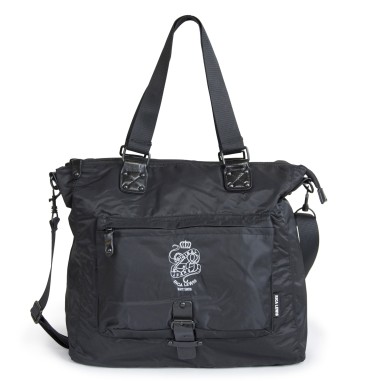 SAC SHOPPING SYNTHETIQUE NOIR