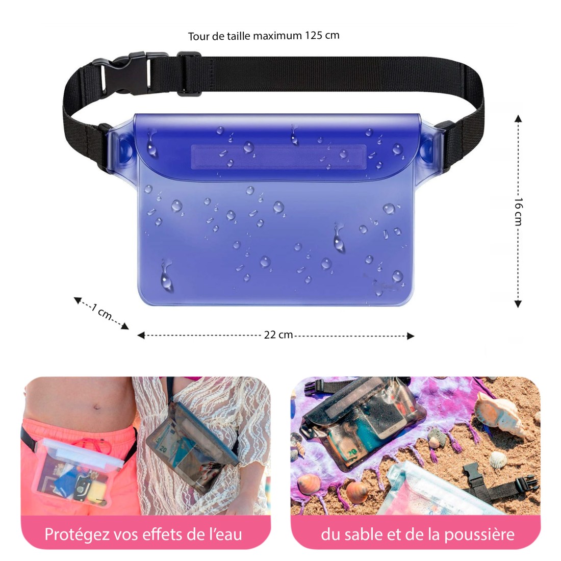 SAC BANANE ETANCHE