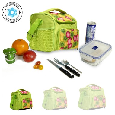 Sac à repas isotherme Vert Petit Modèle