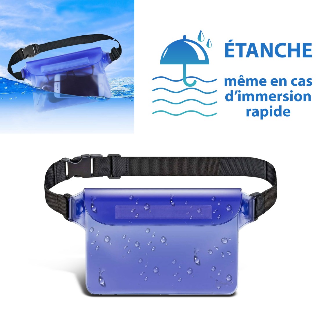 SAC BANANE ETANCHE