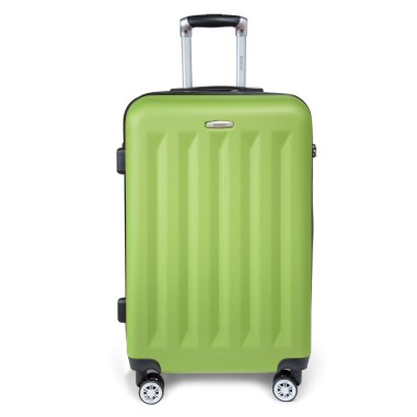 Moscou - Set de 3 valises rigides coque ABS Vert