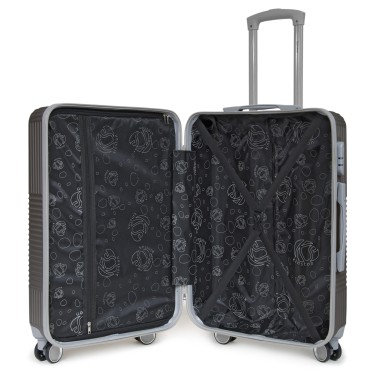SET DE 4 VALISES ABS BICOLORE