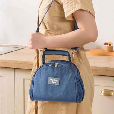 LUNCH BAG ISOTHERME BANDOULIERE+POIGNEE
