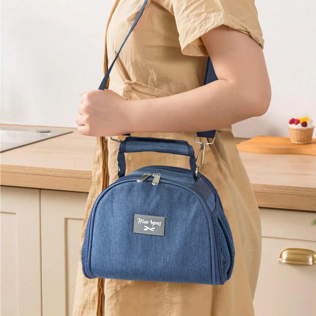 LUNCH BAG ISOTHERME BANDOULIERE+POIGNEE