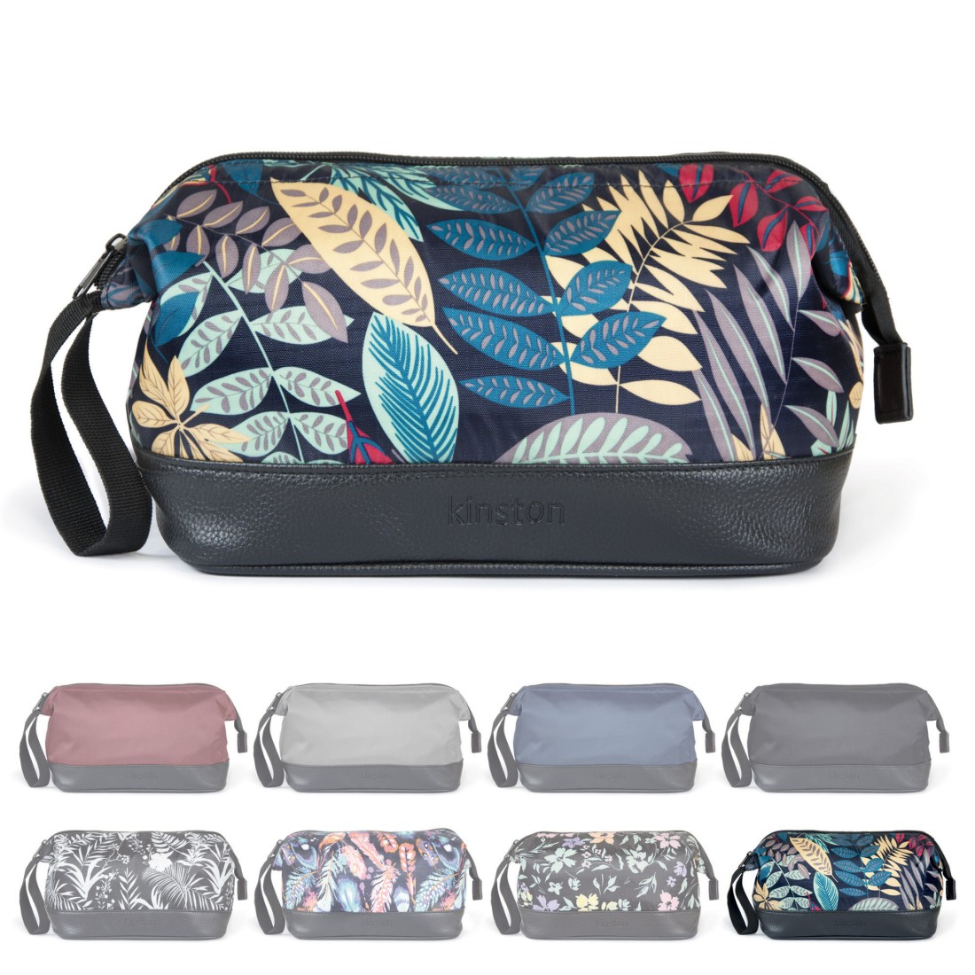 TROUSSE DE TOILETTE TEXTILE IMPRIME