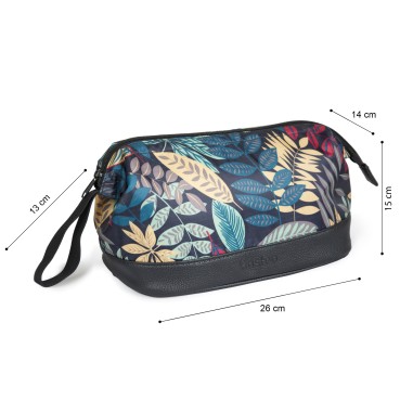 TROUSSE DE TOILETTE TEXTILE IMPRIME