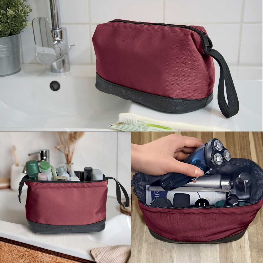 TROUSSE DE TOILETTE TEXTILE