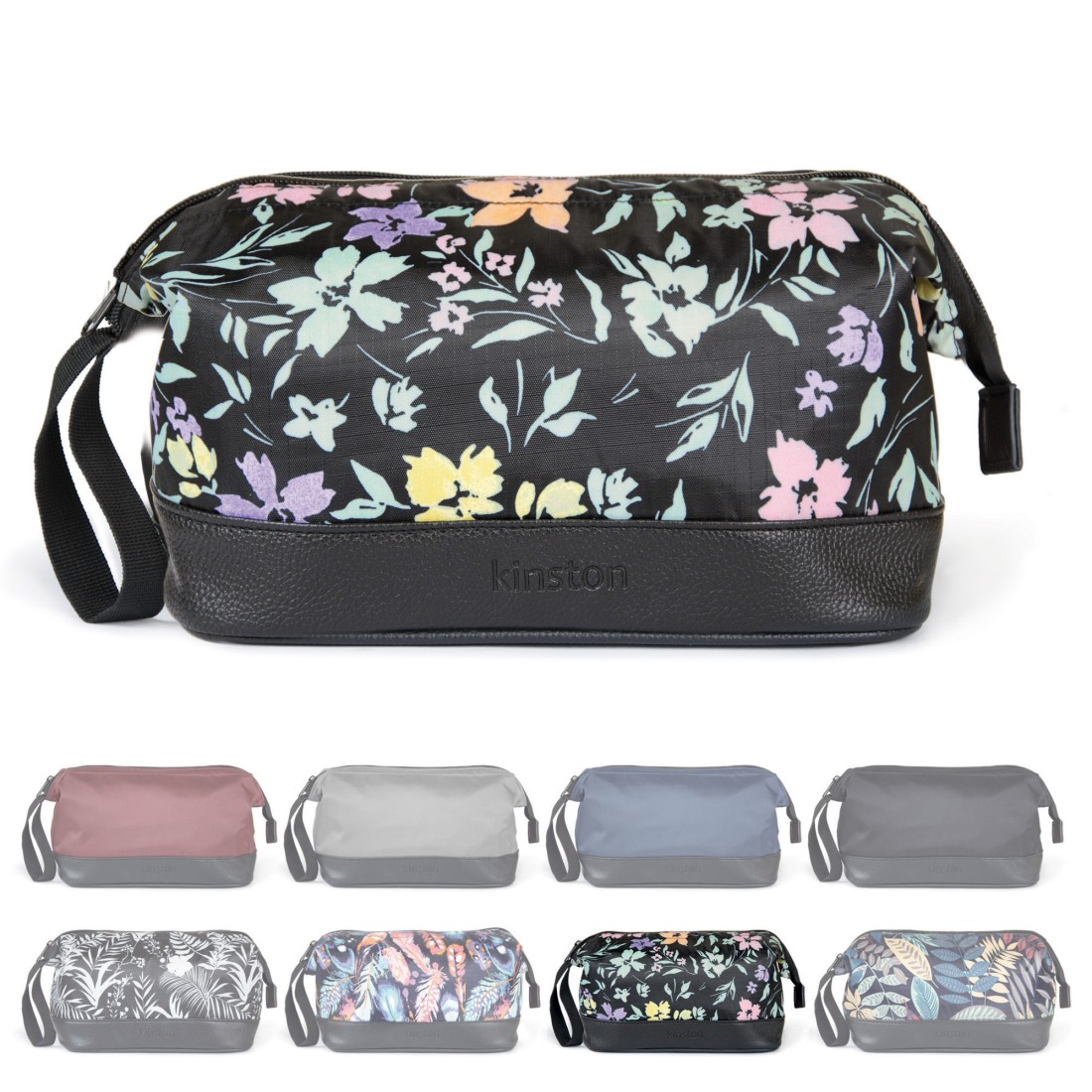TROUSSE DE TOILETTE TEXTILE IMPRIME