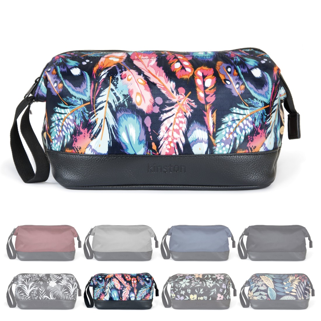 TROUSSE DE TOILETTE TEXTILE IMPRIME