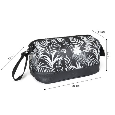 TROUSSE DE TOILETTE TEXTILE IMPRIME