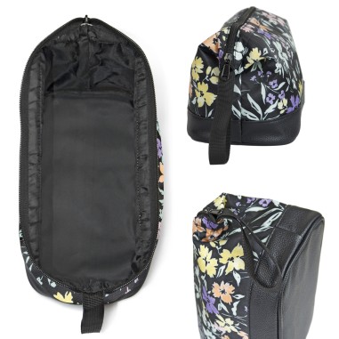 TROUSSE DE TOILETTE TEXTILE IMPRIME