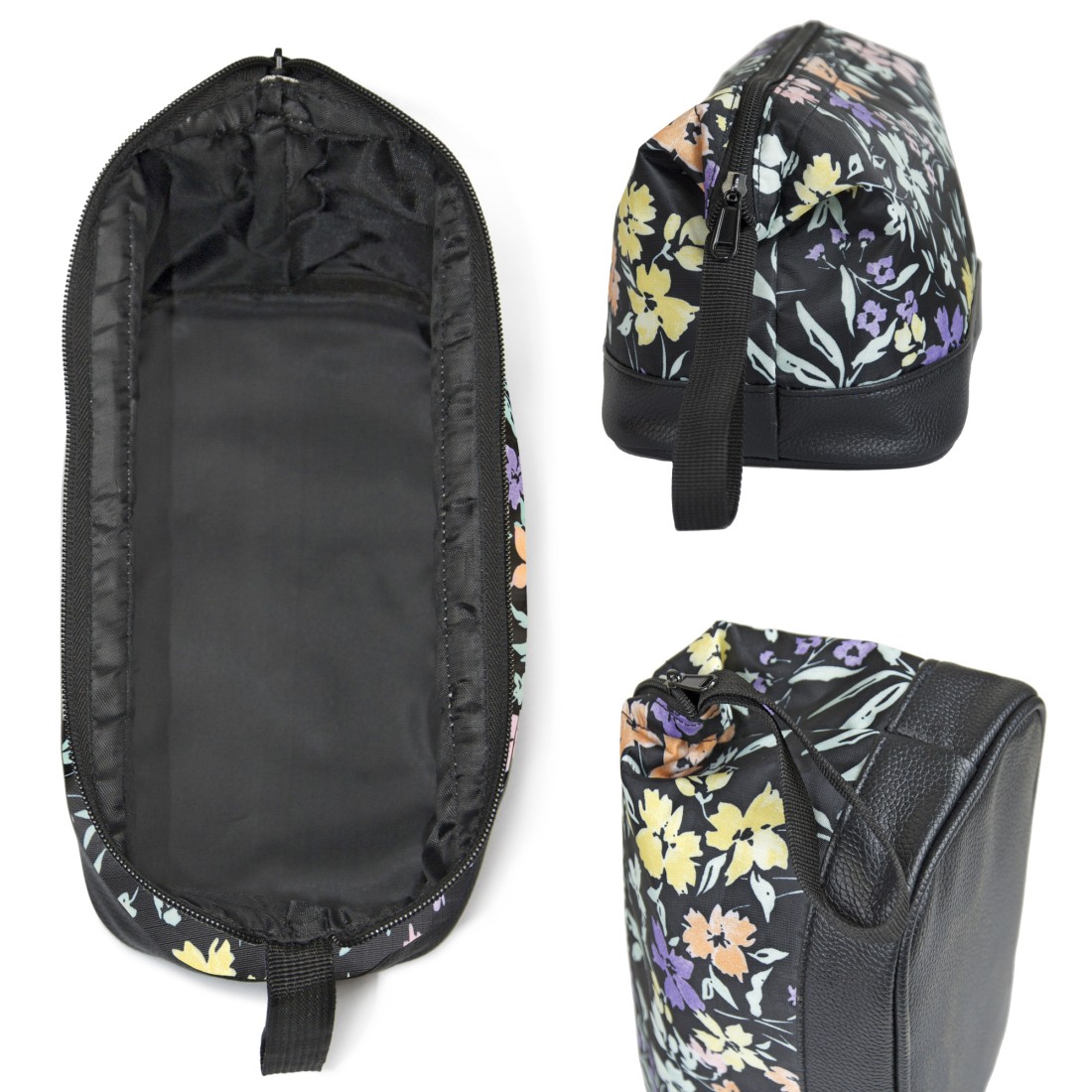 TROUSSE DE TOILETTE TEXTILE IMPRIME