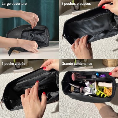TROUSSE DE TOILETTE TEXTILE