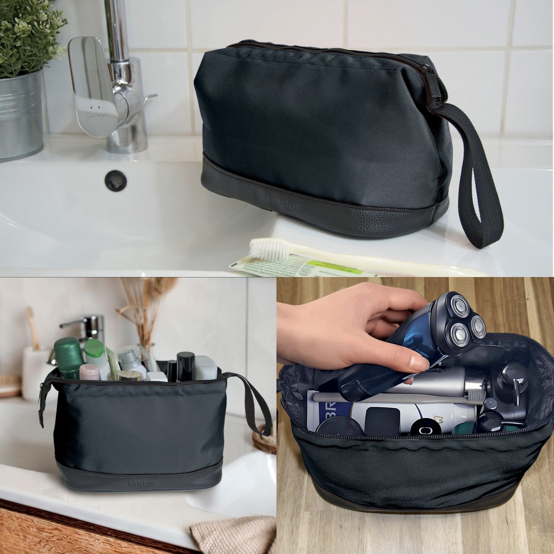 TROUSSE DE TOILETTE TEXTILE