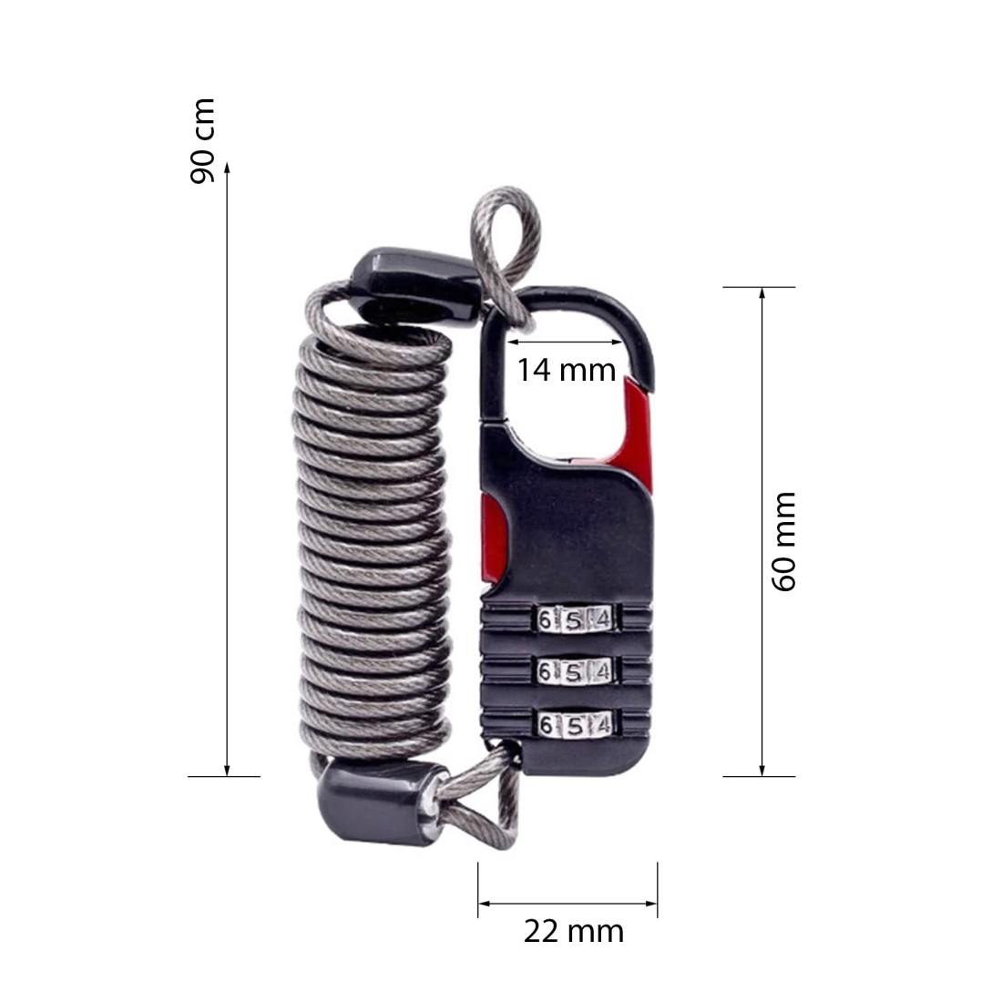 CADENAS EXTENSIBLE A RESSORT