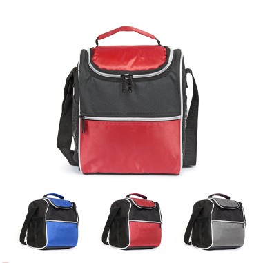 Take Away - Sac Repas isotherme Noir & Rouge - Petit modèle