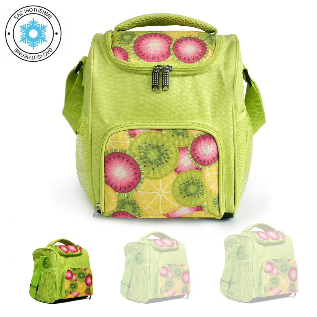 Sac à repas isotherme Vert Petit Modèle