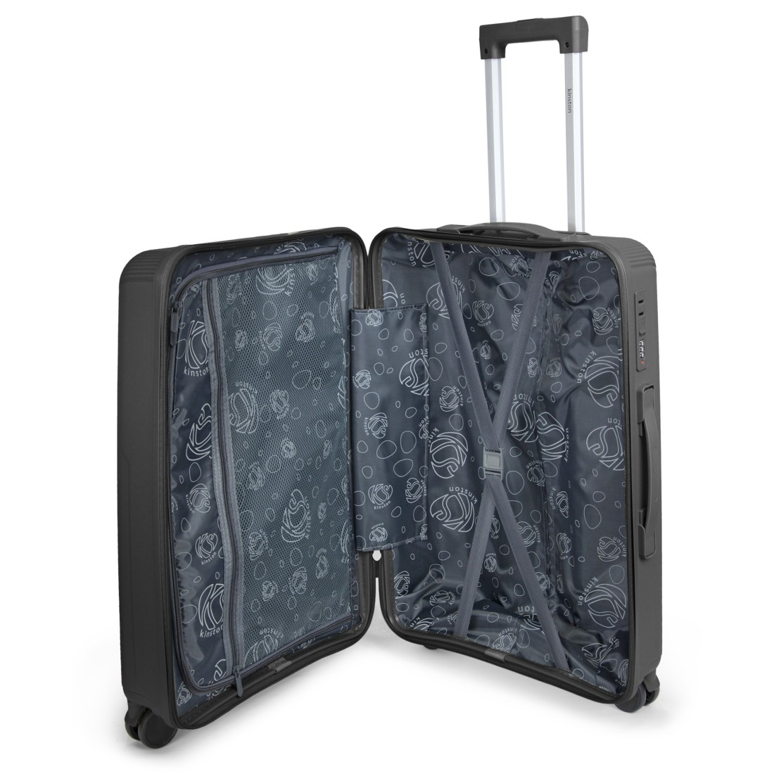 SET DE 3 VALISES PP 8 ROUES