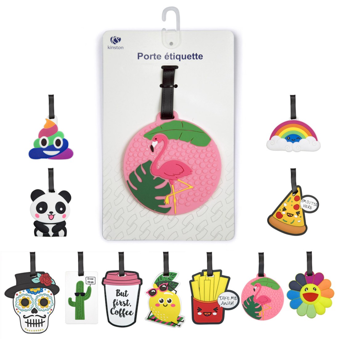 PORTE ETIQUETTE BAGAGE THEME DIVERS