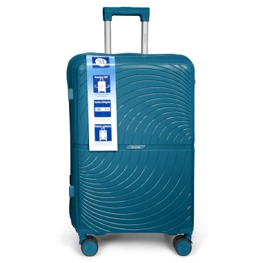 SET DE 3 VALISES PP 8 ROUES
