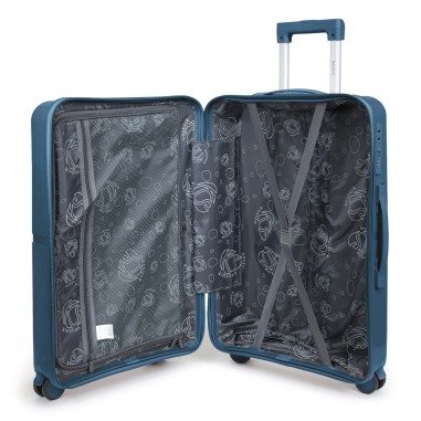 SET DE 3 VALISES PP 8 ROUES